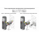 Полотенцесушитель электрический TERMINUS Евромикс П6 500х650 (quick touch)