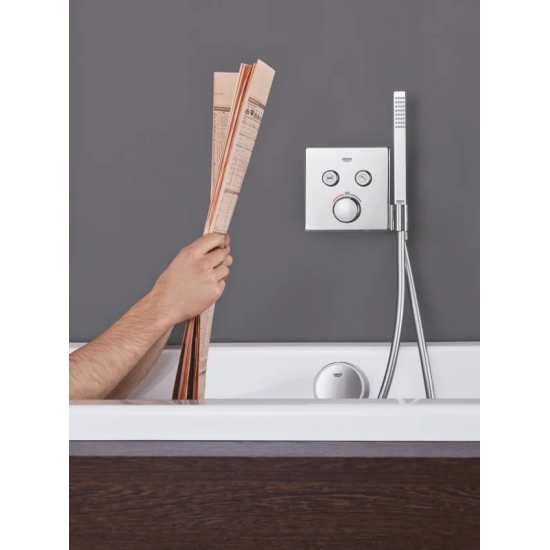 Термостатический смеситель встраиваемый GROHE Grohtherm SmartControl 29125000 для душа, хром
