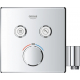 Термостатический смеситель встраиваемый GROHE Grohtherm SmartControl 29125000 для душа, хром
