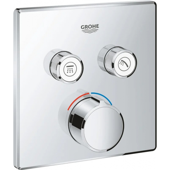Термостатический смеситель встраиваемый GROHE Grohtherm SmartControl 29148000 С ВНУТРЕННЕЙ ЧАСТЬЮ