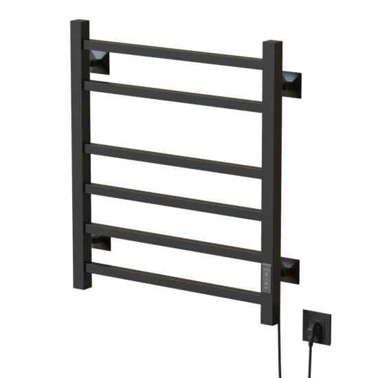 Полотенцесушитель электрический MIXLINE Fortune 60x50 323 Вт, графит