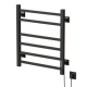 Полотенцесушитель электрический MIXLINE Fortune 60x50 323 Вт, графит