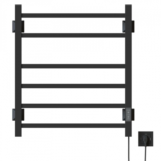 Полотенцесушитель электрический MIXLINE Fortune 60x50 323 Вт, графит