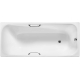 Ванна чугунная WOTTE Start 1 УР 1600x750УР без опоры 160x75 см, с отверстиями для ручек