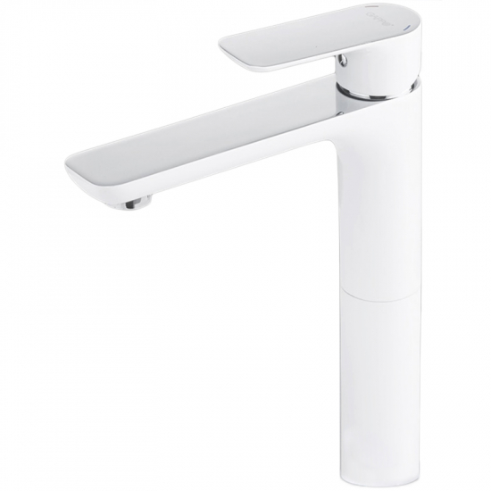 Смеситель для раковины GAPPO G48 G1048-2 белый/хром Смеситель для раковины GAPPO G48 G1048-2 белый/хром