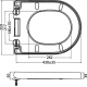 Унитаз подвесной BELBAGNO Flay-r BB053CHR безободковый, крышка BB105SC с микролифтом