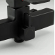 Смеситель для ванны FRUD R22152 чёрный
