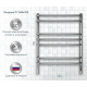 Полотенцесушитель электрический АКВАТЕК Пандора П7 50x70 хром