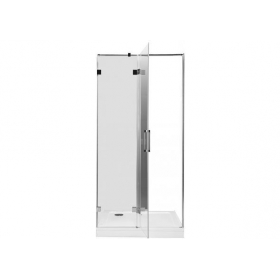 Душевая дверь в нишу AQUANET Beta NWD6221 100x200 R правая стекло прозрачное, профиль хром
