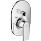 Встраиваемый смеситель для душа и ванны HANSGROHE Vernis Shape 71458000 хром
