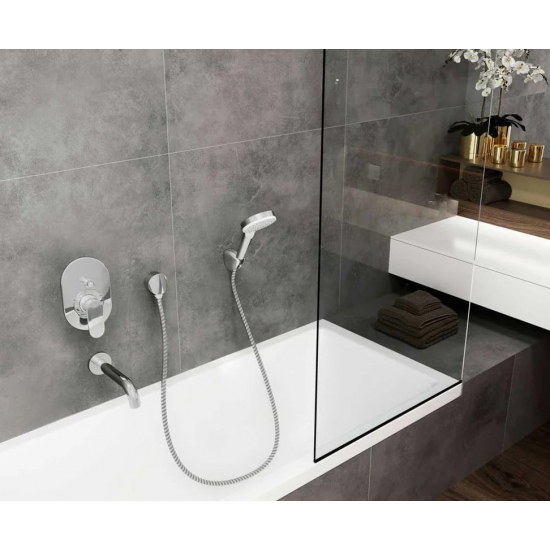 Встраиваемый смеситель для душа и ванны HANSGROHE Vernis Shape 71458000 хром