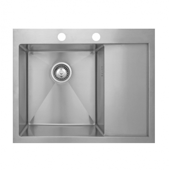 Мойка для кухни врезная SEAMAN Eco Marino SMB-6351RS с крылом, вентиль-автомат