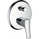 Встраиваемый смеситель для душа и ванны HANSGROHE Metris classic 31485000 хром