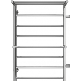 Полотенцесушитель водяной TERMINUS Анкона П8 500x800 с полкой, с боковым подключением 500 справа