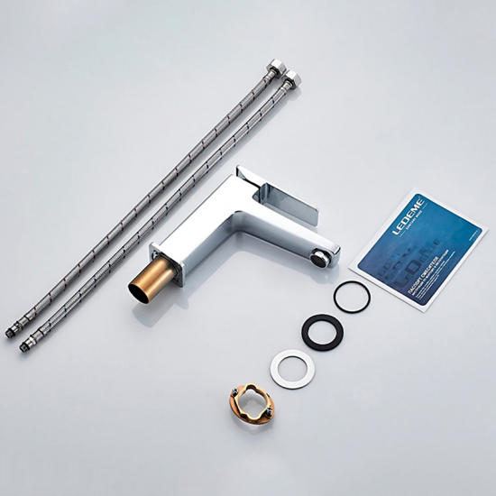 Смеситель для раковины LEDEME H78 L1078 хром