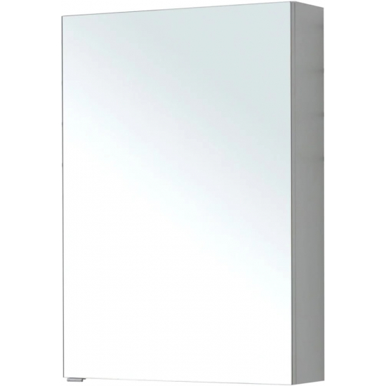 Зеркало-шкаф AQUANET Алвита New 60 серый