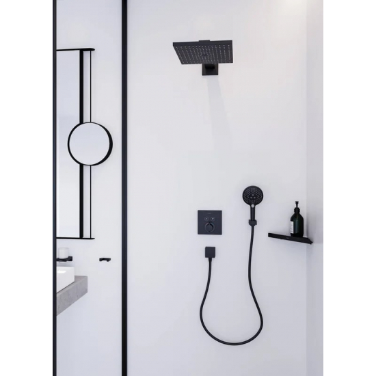 Лейка для душа HANSGROHE Raindance Select S 26530670 матовая чёрная