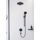 Лейка для душа HANSGROHE Raindance Select S 26530670 матовая чёрная