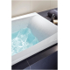 Акриловая ванна CERSANIT Virgo 150x75 см, с каркасом