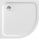 Душевой поддон RAVAK Galaxy Pro Chrome Elipso Pro-80 литьевой мрамор, белый