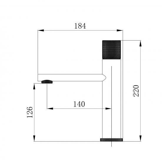 Смеситель для раковины MIXLINE Plus Flat ML40-04