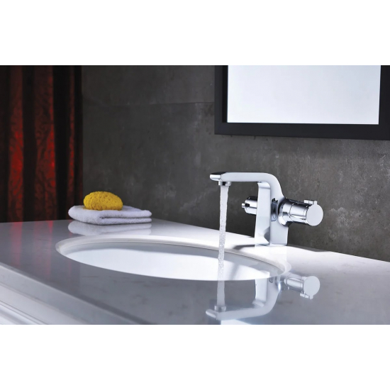 Смеситель для раковины LEMARK Yeti LM7836C с термостатом, хром