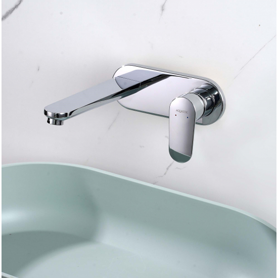 Смеситель для раковины AQUATEK Ника AQ1813CR С ВНУТРЕННЕЙ ЧАСТЬЮ, хром
