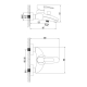Смеситель для ванны LEMARK Atlantiss LM3202C хром