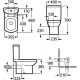 Унитаз без бачка ROCA Dama Senso 342517000
