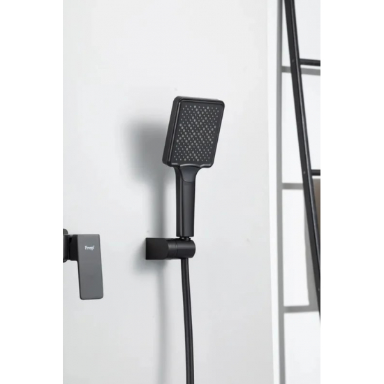Смеситель для ванны FRAP H76 F3276-6 чёрный
