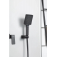 Смеситель для ванны FRAP H76 F3276-6 чёрный