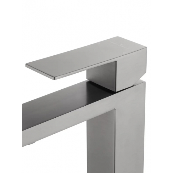 Смеситель для раковины WONZON & WOGHAND WW-A40982-BGG тёмный графит