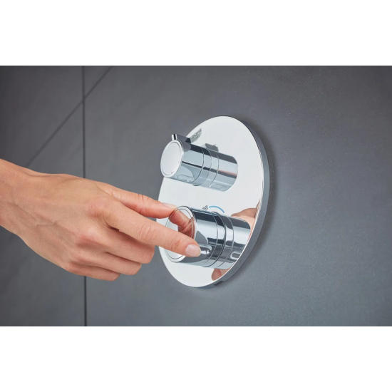 Термостатический смеситель встраиваемый GROHE Grohtherm 24076000 для душа, хром