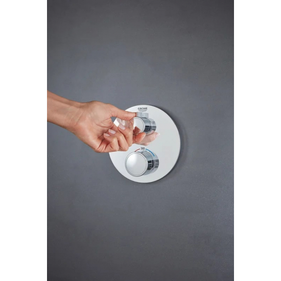 Термостатический смеситель встраиваемый GROHE Grohtherm 24076000 для душа, хром