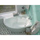 Акриловая ванна 1МАРКА  Diana R 160x100 см, без опоры угловая, асимметричная