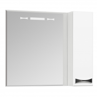 Зеркало-шкаф АКВАТОН Диор 80 R правый, с подсветкой и антизапотеванием