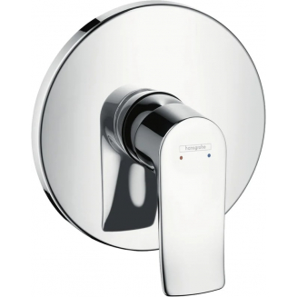 Встраиваемый смеситель для душа и ванны HANSGROHE Metris 31686000 С ВНУТРЕННЕЙ ЧАСТЬЮ, хром
