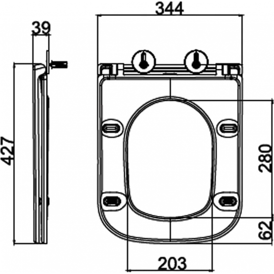 Унитаз подвесной BELBAGNO Ardente-R BB520CHR безободковый, крышка BB2322SC с микролифтом