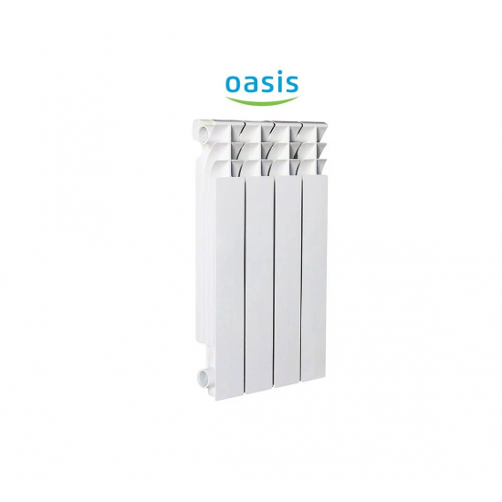 Радиатор алюминиевый OASIS 500/80  4 секции