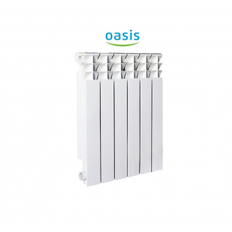 Радиатор алюминиевый OASIS 500/80  6 секций