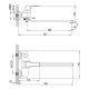 Смеситель для ванны LEMARK Unit LM4517C хром