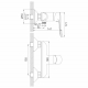 Смеситель для душа MIXLINE Comfort ML29-07 хром