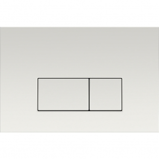 Кнопка для инсталляции  AQUATEK KDI-0000003 белая V прямоугольная (снято с пр-ва)