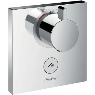 Термостатический смеситель встраиваемый HANSGROHE ShowerSelect Highfow 15761000 С ВНУТРЕННЕЙ ЧАСТЬЮ