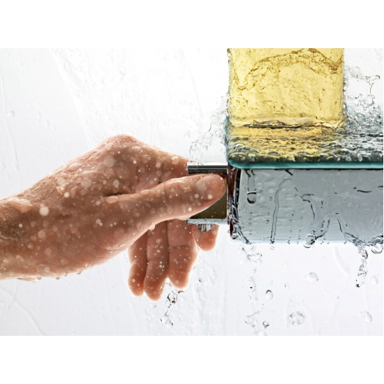Смеситель для душа HANSGROHE Ecostat Select 13161000 с термостатом, хром