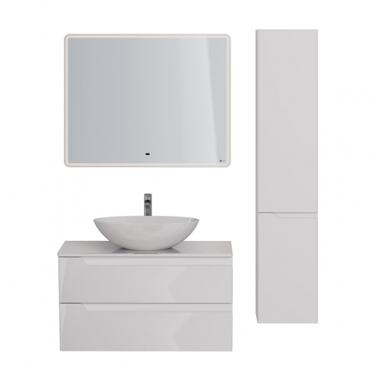 Зеркало LEMARK Element 900x800 с LED подсветкой, подогрев