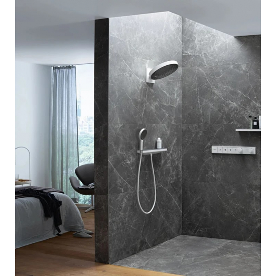 Лейка для душа HANSGROHE Rainfinity 26864700, матовый белый