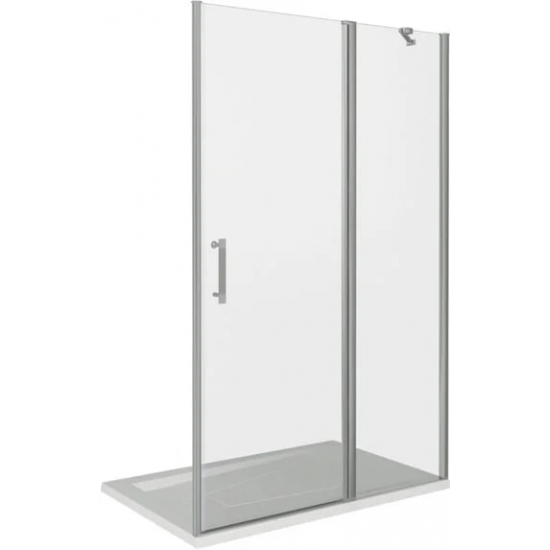 Душевая дверь в нишу BAS Good door Mokka WTW-110-C-WE 110x185 стекло прозрачное, профиль белый