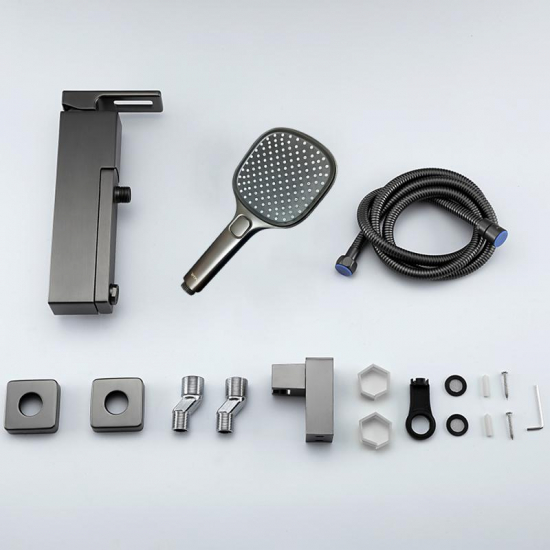 Смеситель для ванны GAPPO G17-9 G3217-9 оружейная сталь