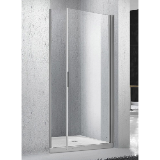 Душевая дверь в нишу BelBagno SELA-B-1-80-C-Cr стекло прозрачное, профиль хром